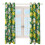 Floral Printed Window Curtains Blackout Thermal Insulated 3