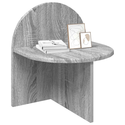 VidaXL vidaXL Bedside Table Grey Sonoma 40 x 35.5 x 45.5 cm Engineered Wood 1