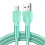 Silicone Fast Charging Cable USB-A to USB-C 3.3FT 22AWG 1