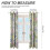 Floral Flower Curtains Eco-Friendly 2 Panel Set 2
