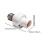 E27 Base Lamp Holder Light Switches Kit Remote Control Light Socket 5
