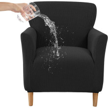 Stretch Armchair Slipcover 1-Piece Accent Chair Covers with Arms Soft Chair Slipcovers for Living Room