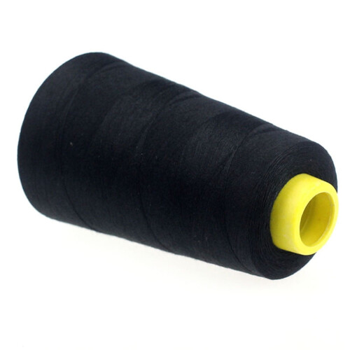 3-Pc Sewing Thread Kit: 2300 Yds Serger Threads, Prewound Bobbins, Polyester – Compatible with Sergers & Overlock Machines 1