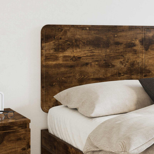 VidaXL vidaXL Headboard Smoked Oak Engineered wood 1