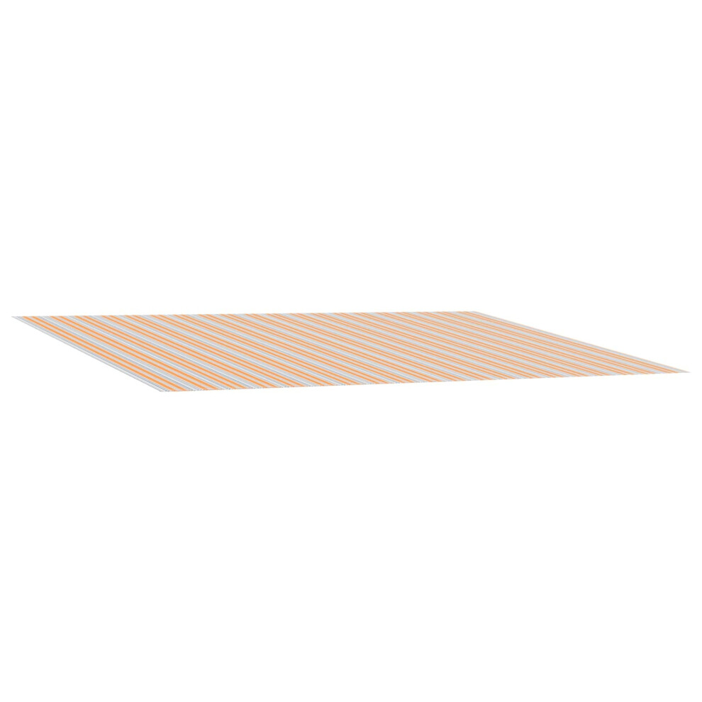 Vidaxl Awning Replacement Fabric Blue And Orange 450 X 300 Cm