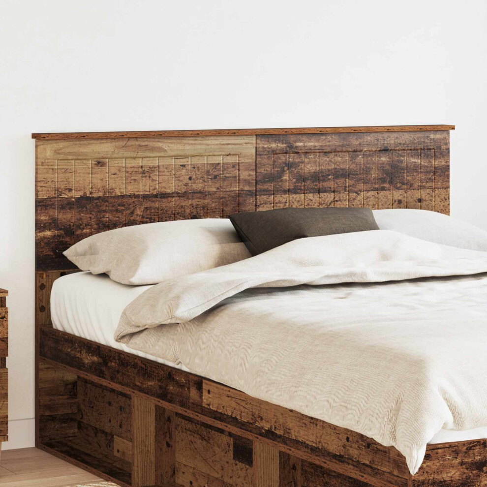 Vidaxl Headboard Old Wood Engineered Wood