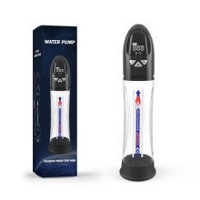 Pumpe - PASSION PUMP, PREMIUM GENOPLADELIG AUTOMATISK VANDTÆT LCD-PUMPE