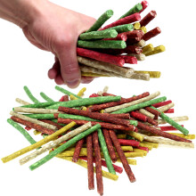 Delikatesser, tyggegummi til hund Kabanosy, sticks Hau&Miau 800g 100 stk.
