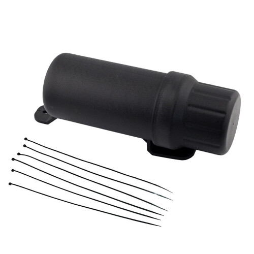 Motorcycle Tool Tube Document Holder Easy Installation Canister Motor Medium 1