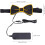Lysende butterfly, festslips, justerbar LED-lysende butterfly, cool, nyhedsslips til fest 5