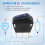 Waterproof 12V Rocker Switch SPST 3-Pin Blue LED 5 pcs 4