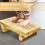Small Step Stool Wood Support Feet Household Item 1 Set 8