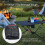 Oxford Ultralight Rectangular Folding Table Picnic Camping Table Kitchen Table Portable Hiking Camping Outdoor (Black) 6