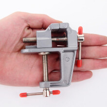 Mini Vise|Portable Vise|Work Bench Vise|Portable Work Small Bench Vise,Small Table Clamp for Jewelry Making Electronics Craft Model Building