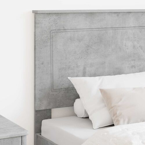 VidaXL vidaXL Headboard Concrete Grey 100 cm Engineered Wood 2
