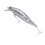 2 pezzi Esca artificiale Metà Acqua 50 70 90 110 Materiale da pesca Esche 6