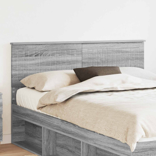 VidaXL vidaXL Headboard Grey Sonoma Engineered wood