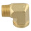 Brass 90-Degree Elbow Fitting 1/8 1/4 3/8 1/2 NPT 4