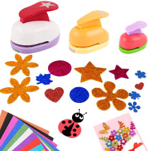Craft Hole Punch Punch Set Paper Punchers, Cutter for Card Making Scrapbook DIY Crafts Albums Photos Office Supplies