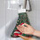 Santa Claus Reusable Kitchen Towels Set 2pcs with Snap 2