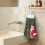 Santa Claus Reusable Kitchen Towels Set 2pcs with Snap 3