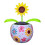 Solar Dancing Flower Decor with Colorful Pots 5