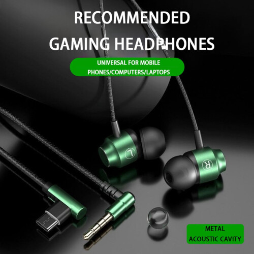 Wired Earbuds 3.5mm and USB-C Dual Connectors 1