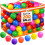 Ocean Ball Pit Toy Set Inflatable Plastic Balls 200 pcs 2