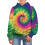 Φούτερ, Unisex Παιδικό Φούτερ Tie Dye Αγόρια Κορίτσια Κουκούλα Πουλόβερ με Τσέπη 3