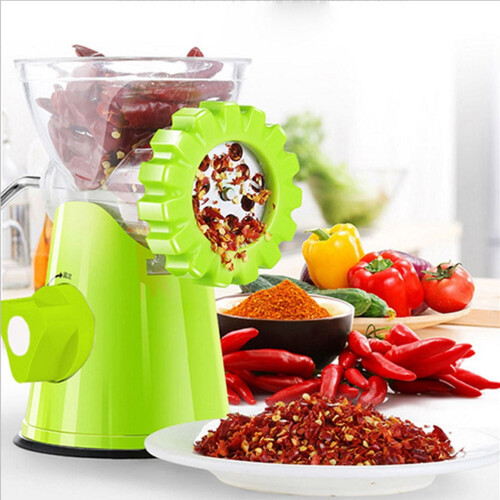 Manual Meat Grinder Vegetable Cutter Kichen Tools Hand Crank Mincer 1