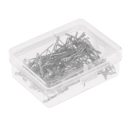 Stainless Steel T-Pins for Blocking Knitting Sewing 100 Pack 1