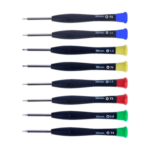 8-Pc Professional Precision Screwdriver Set with Magnetic Tips – Compatible with Phones, Computers & Electronics 1