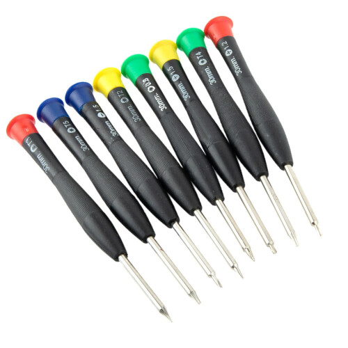 8-Pc Professional Precision Screwdriver Set with Magnetic Tips – Compatible with Phones, Computers & Electronics 2