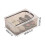 Clear Foldable Shoe Storage Box with Lid PVC Dust-Proof 2