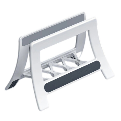 Notebook Tablets Vertical Stand With Wide Compatibility-White
