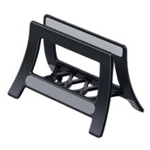 Universal Laptop And Tablets Stand Holder With Silicone-Black