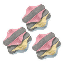 Highly Absorbent Washable Underwear Liners for Women Senior-9
