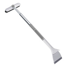 Snow Scraper with Brush 3 in 1 Windshield Defrosting Retractable Shovel Head for Windshield Ice & Snow Removal 1 Snow Shovel