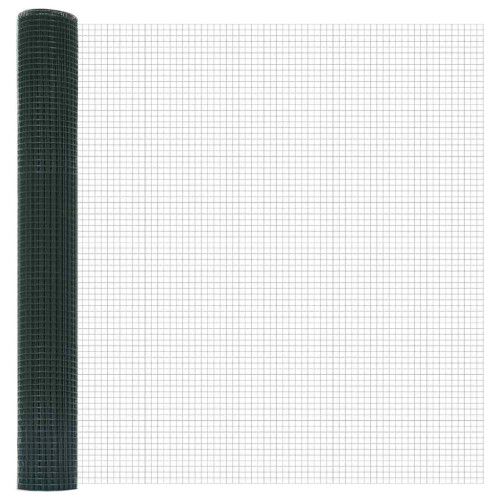 VidaXL vidaXL Doppelstabmattenzaun 5000 x 100 cm Grün 1