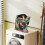 Cock Floral Clothespin Storage Bag with Snap Buttons 2-Pack 2
