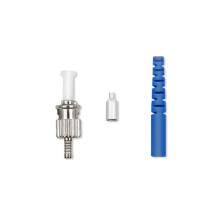 Qoltec ST fiberoptisk stik | Singlemode | 2,0 mm | Monteringssæt | 200 stk.