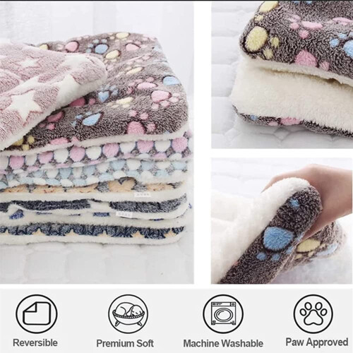 Cat Blanket Self-Heating Warm Flannel Pad 1 Pack 1