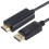 DisplayPort naar HDMI-kabel, 1,8 m - Zwart 1