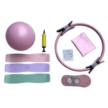 7-Piece Pilgots Kit for Women – Booty Bands, Glutes & Yoga Resistance Bands (25cm), Portable Stretching Kit – Compatible with Pilgots