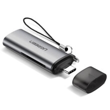 UGREEN USB-C TF + SD-geheugenkaartlezer