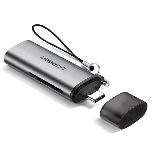 UGREEN USB-C TF + SD-geheugenkaartlezer