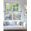 Sheer Curtains White Coastal Starfish Shell Coral Light 4