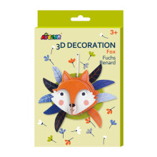 Gør-det-selv 3D-rævedekoration