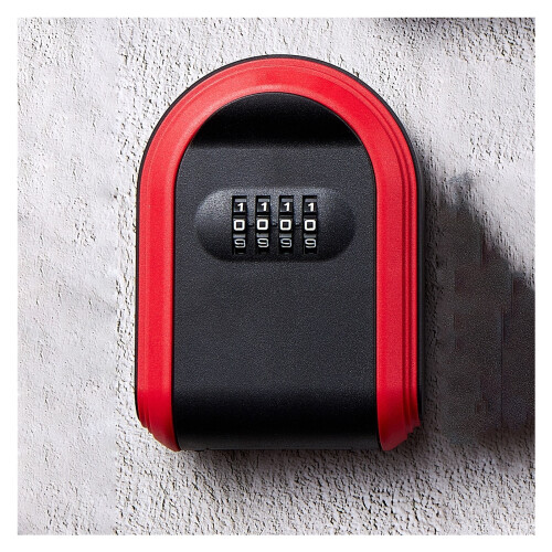 Key Safe Box Weatherproof Wall Mounted Key Lock Box 4 Digit Code Outdoor Key Security Storage Case,Multiple Options Available