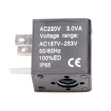 Sininen kela solenoidiventtiilille + kaapeli